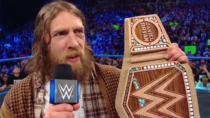 Daniel Bryan Unveils New Hemp WWE Championship Belt