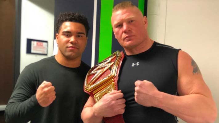 Brock Lesnar Trains With No. 1 Heavyweight Wrestler in the Country