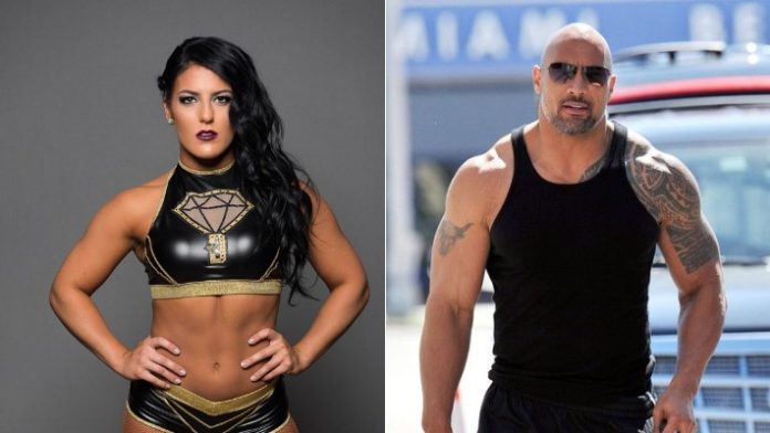 Tessa Blanchard the Rock