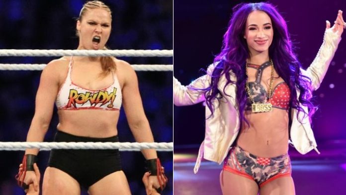 Ronda Rousey Sasha Banks