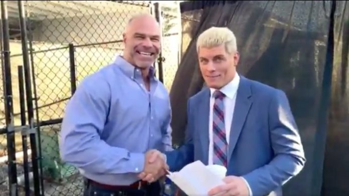 Billy Gunn and Cody Rhodes