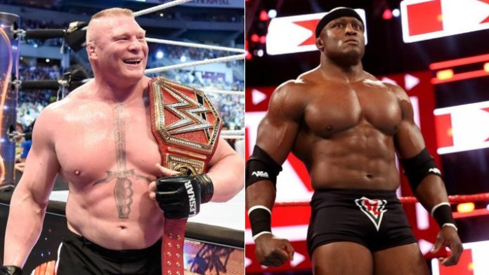 Brock Lesnar Bobby Lashley