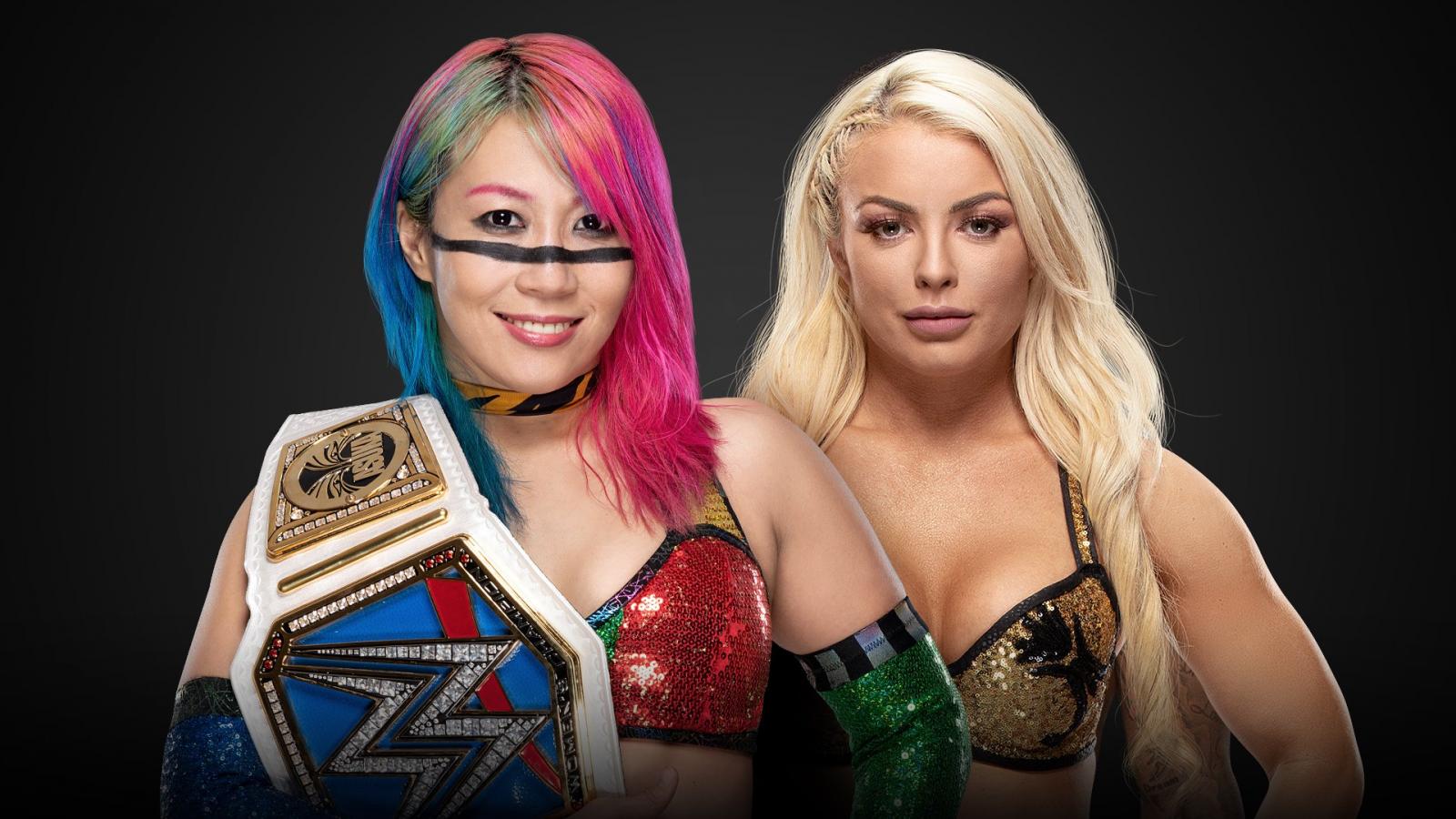 Asuka vs. Mandy Rose confirmed for Fastlane. Photo Credit: WWE.com