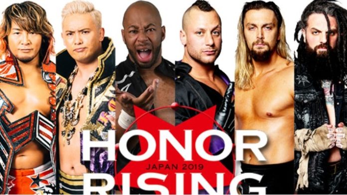 NJPW ROH Honor Rising Shows