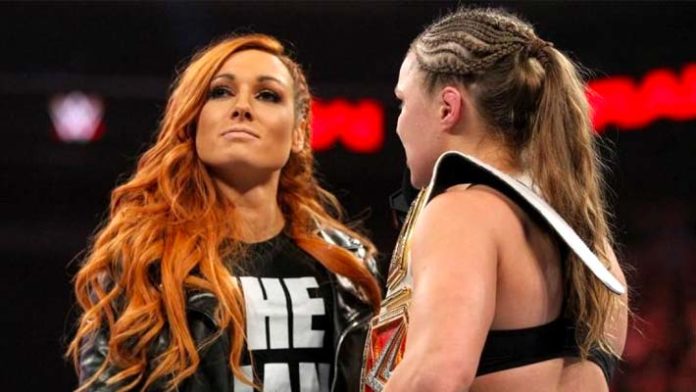 Becky Lynch Ronda Rousey