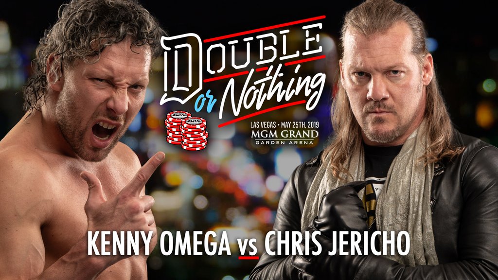 Kenny Omega vs. Chris Jericho Set For AEW Double Or Nothing