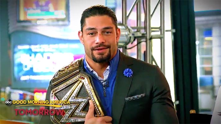 Roman Reigns GMA