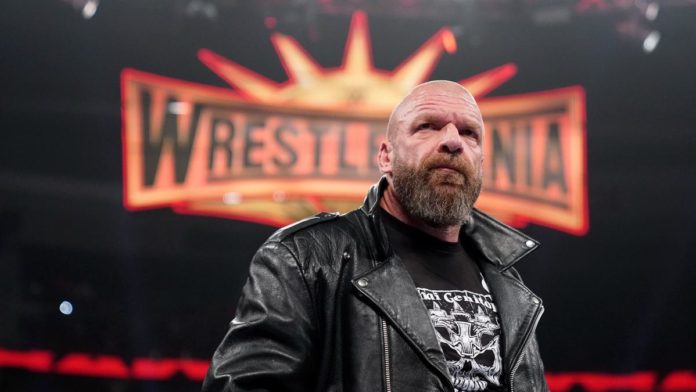 Triple H WrestleMania RAW 