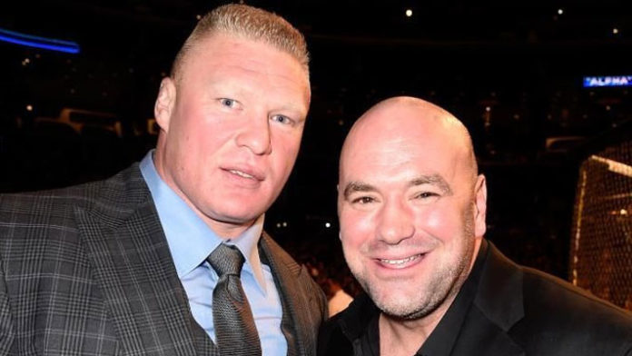 Dana White Brock Lesnar