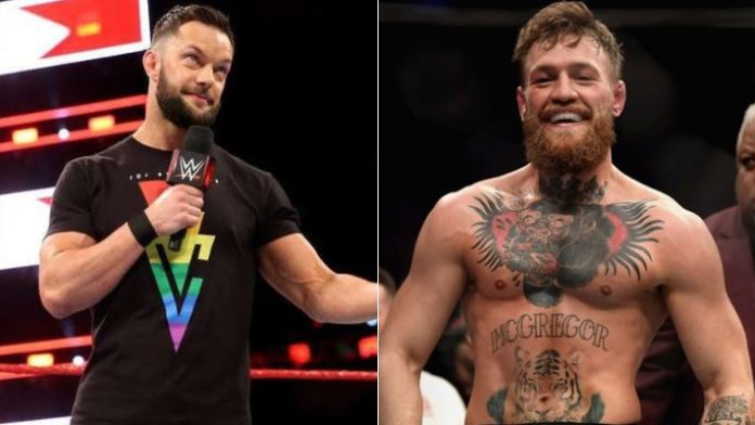 Finn Balor and Conor McGregor