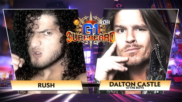 Rush Vs Dalton Castle Added To G1 Supercard