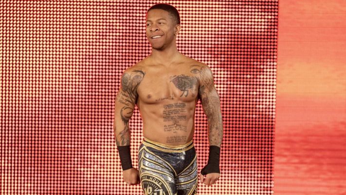 Lio Rush. Photo Credit: WWE.com