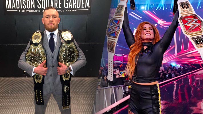 Conor McGregor Congratulates Becky Lynch, Teases WWE Role