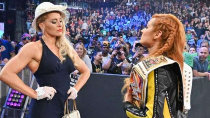 Becky Lynch Lacey Evans