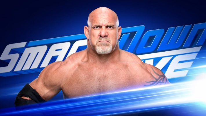 Goldberg will be on SmackDown this week. Image credit: WWE.com