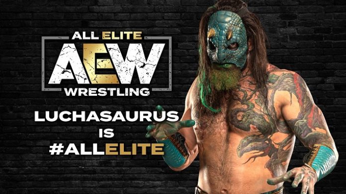 Luchasaurus joins AEW roster