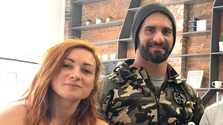 Becky Lynch Seth Rollins