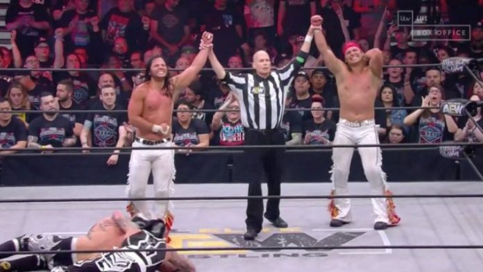 Lucha Bros vs Young Bucks