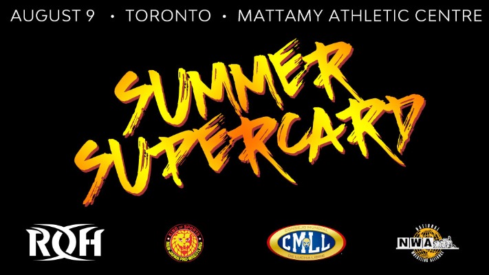 ROH/NJPW/CMLL/NWA Announces Summer Supercard