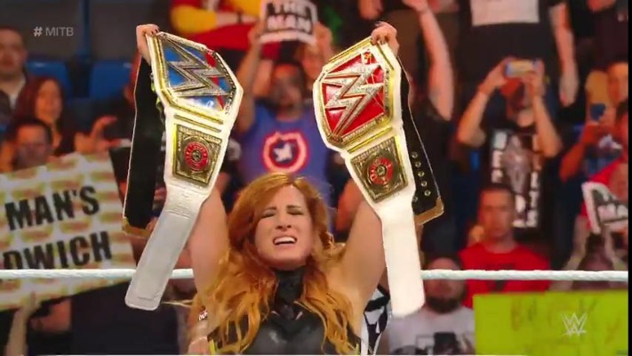 Becky Lynch Retains RAW Women’s Title At WWE Money In The Bank