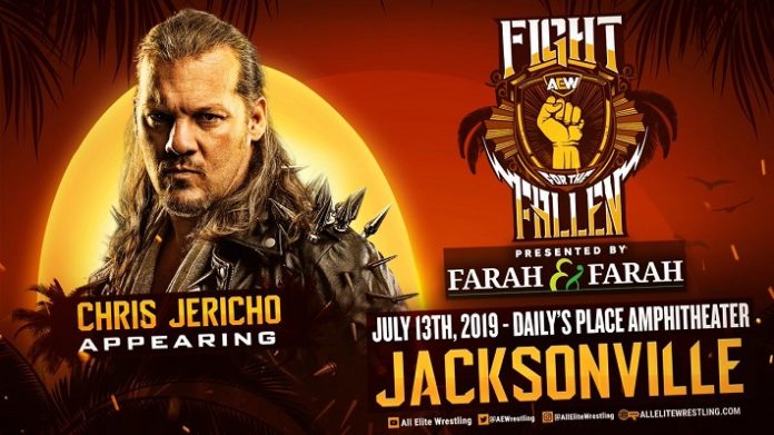 Chris Jericho announced for Fight For The Fallen