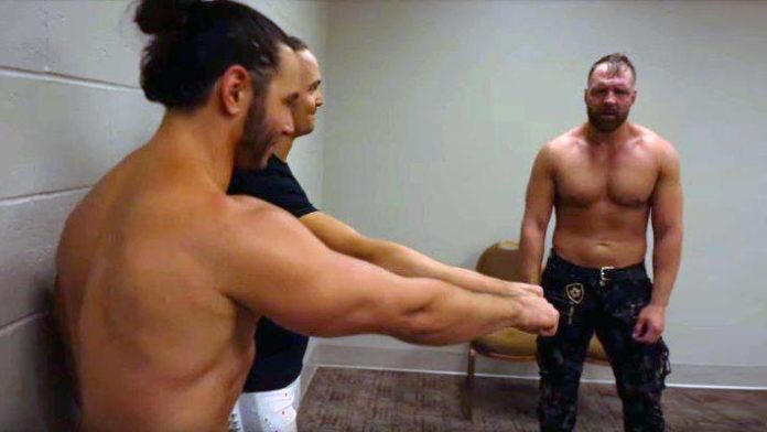 Young Bucks and Jon Moxley