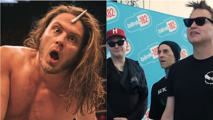 AEW Posts Video Of Joey Janela In Another Blink-182 Related Fight