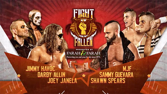 AEW Books 6-Man Tag For Fight For The Fallen