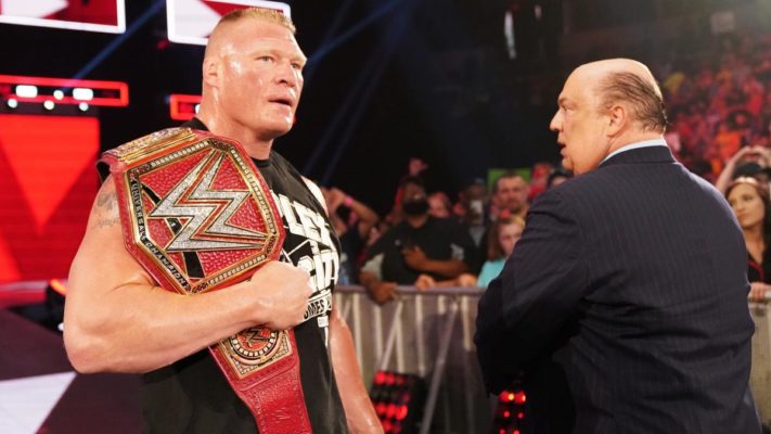 lesnar heyman raw