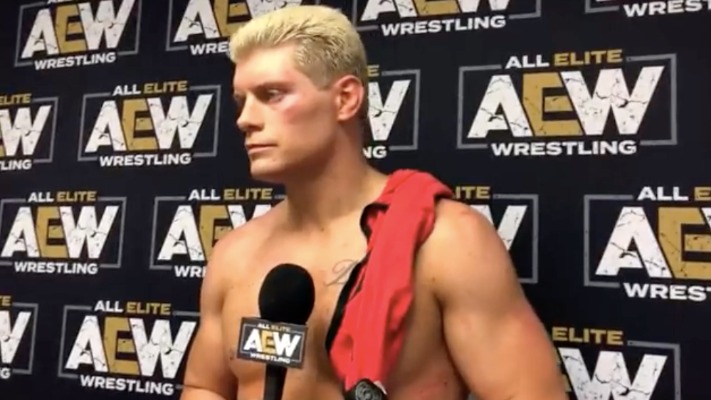 Cody On Working With His Brother In AEW: “It’s Real To Us”