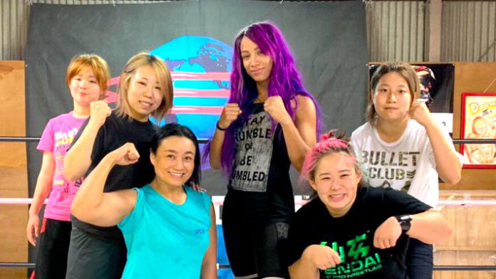 Sasha Banks Japan