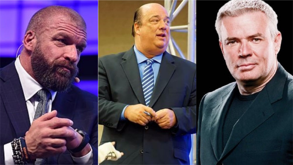 Triple H, Paul Heyman, Eric Bischoff