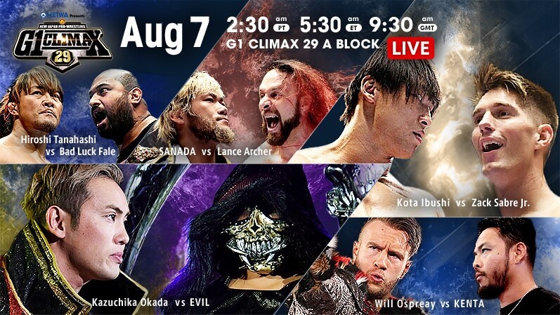 NJPW G1 Climax 29 Day 15 Results: Okada vs. EVIL