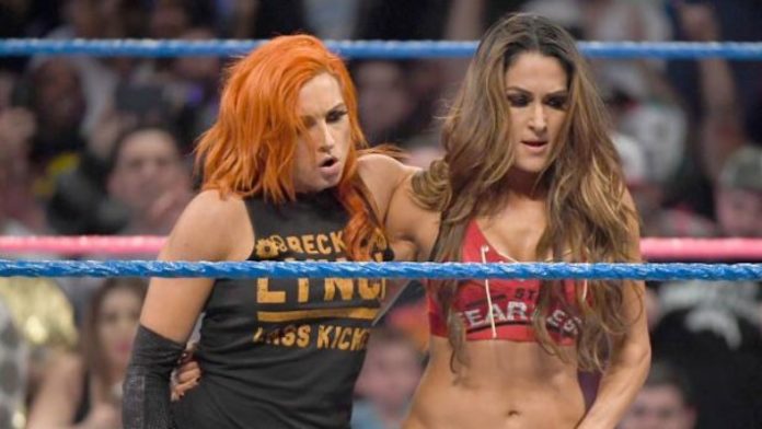 Nikki Bella Becky Lynch