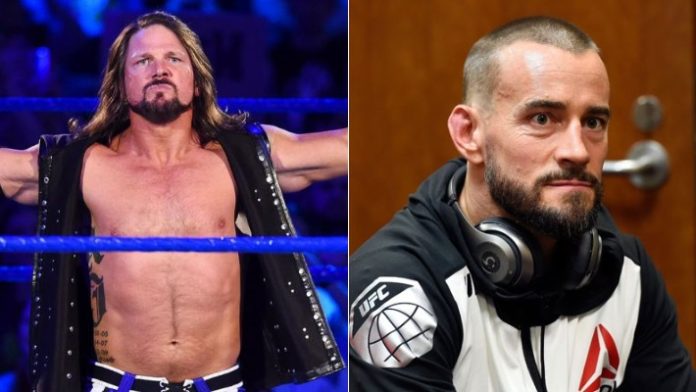 AJ Styles CM Punk