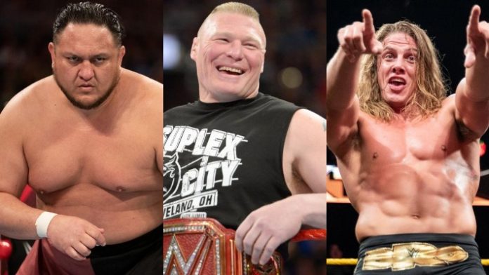 Samoa Joe Brock Lesnar Matt Riddle