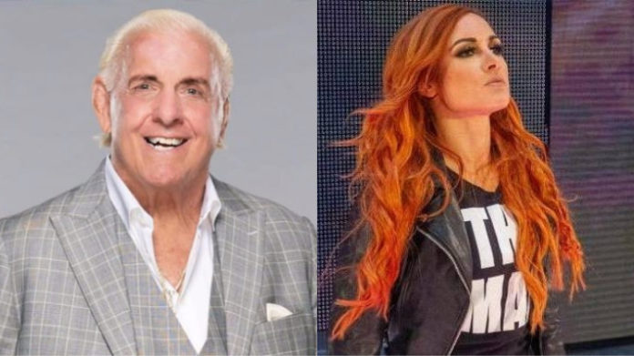 Ric Flair Becky Lynch