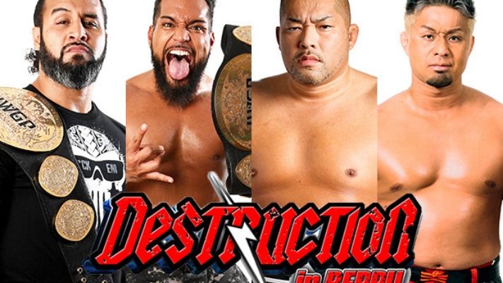 IWGP Heavyweight Tag Title Match Added To Destruction In Beppu