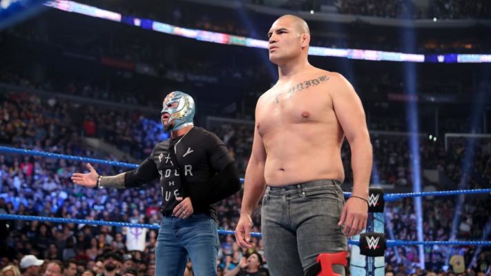 Cain Velasquez after his WWE debut