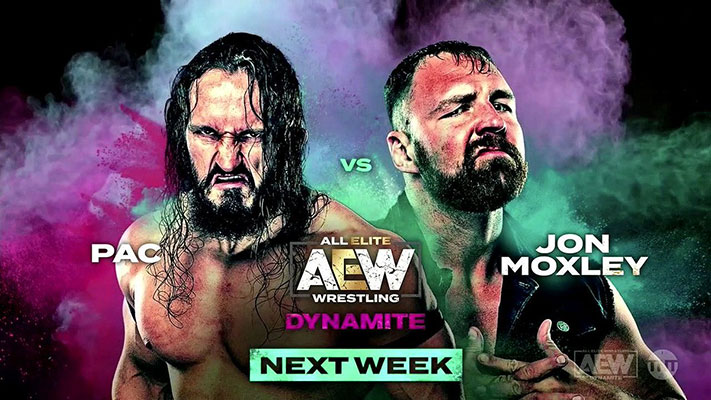 Jon Moxley vs. PAC Among Matches Set For AEW Dynamite (10/23)