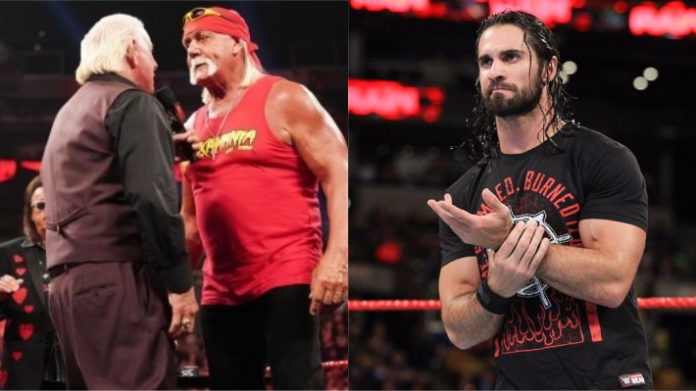 Ric Flair, Hulk Hogan, & Seth Rollins