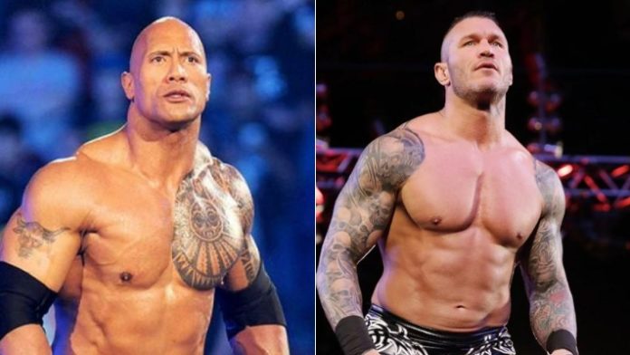 The Rock Randy Orton