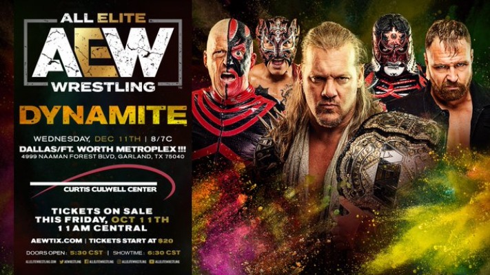 AEW Dynamite Headed To Garland, TX For Week 11