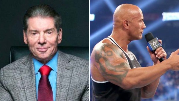 Vince McMahon The Rock