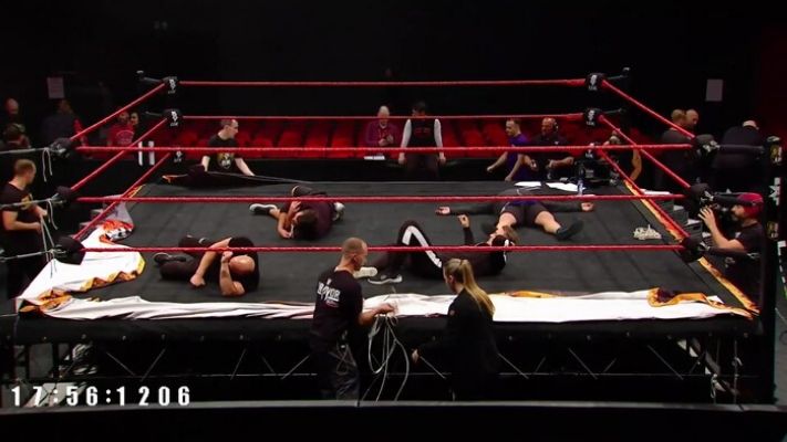 NXT UK rehearsal