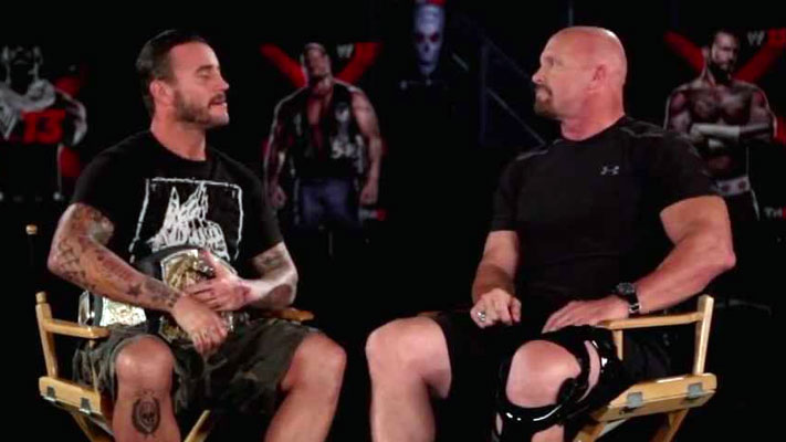 CM Punk and "Stone Cold" Steve Austin