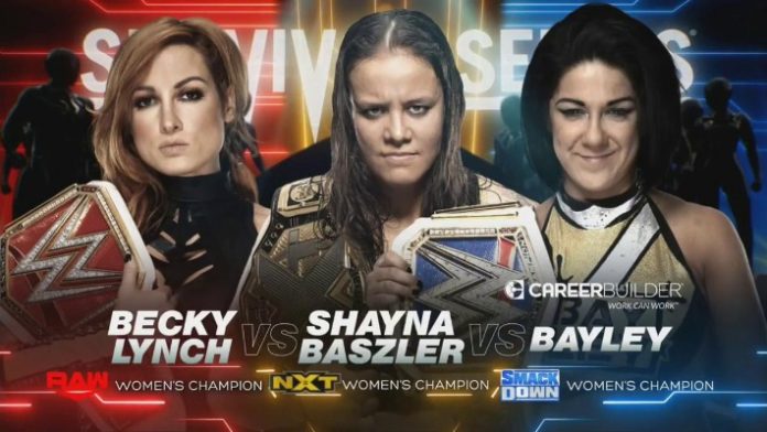 Becky Lynch vs. Shayna Baszler vs. Bayley