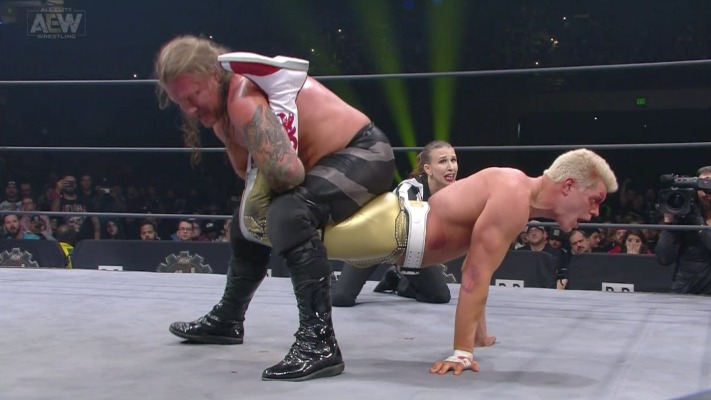 Chris Jericho Retains AEW World Title At Full Gear