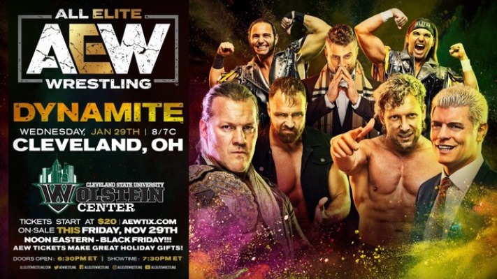 AEW Dynamite Headed To Cleveland, Ohio