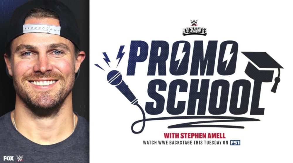 stephen amell wwe backstage